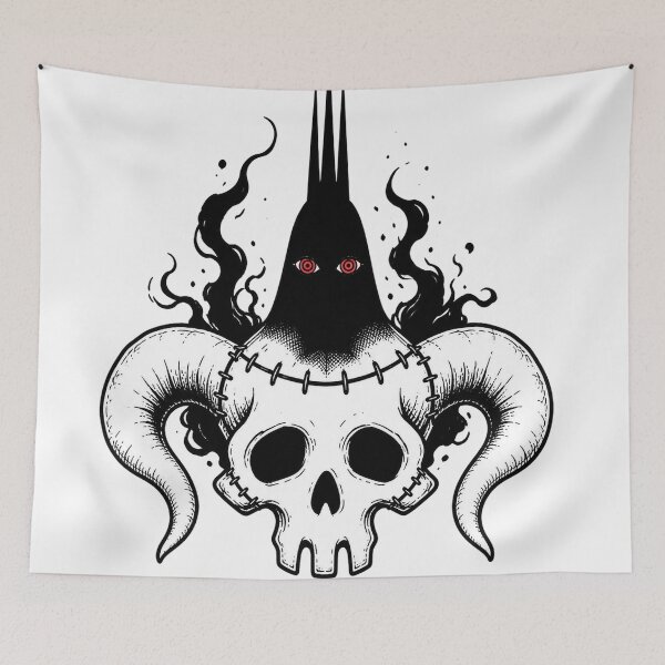 Item preview, IMU Demon Sigil Skull – Dark Occult Gothic Design designed and sold by otakumania.