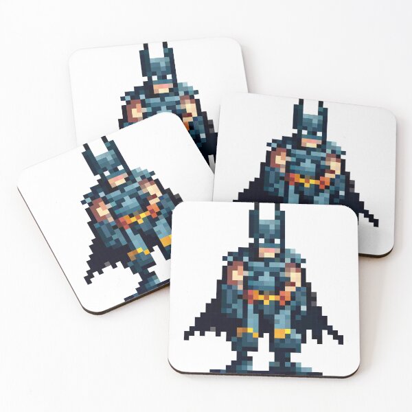 Item preview, Retro Pixel Dark Hero | 8 Bit Vigilante Character | Gaming Style Superhero Art designed and sold by amareshdas008.