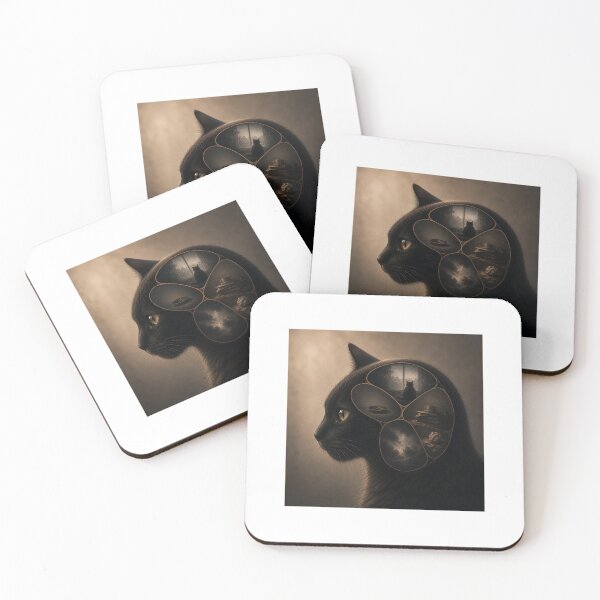 Item preview, Dark Cat Mind – Emotional Introspective Aesthetic designed and sold by LovelyCatGalaxy.