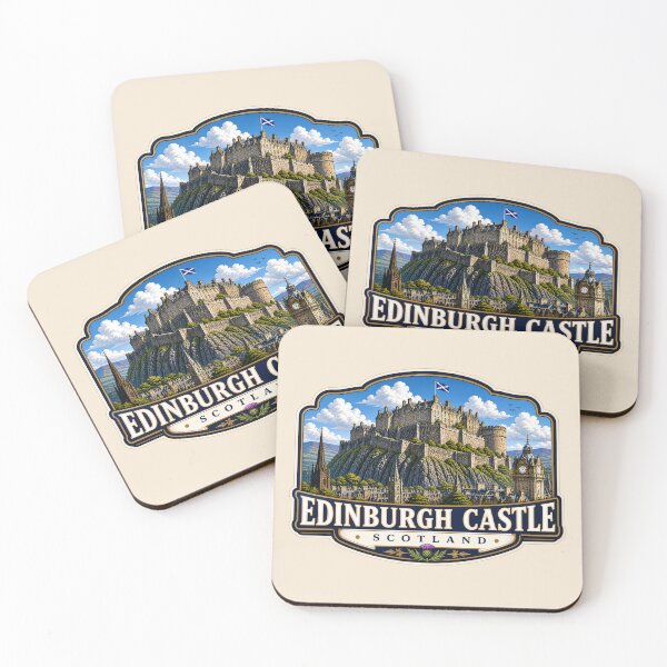 Item preview, Edinburgh Castle, Scotland designed and sold by Myra365Art.