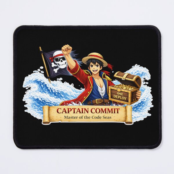 Item preview, Captain Commit – Master of the Code Seas designed and sold by CtrlAltLaugh.