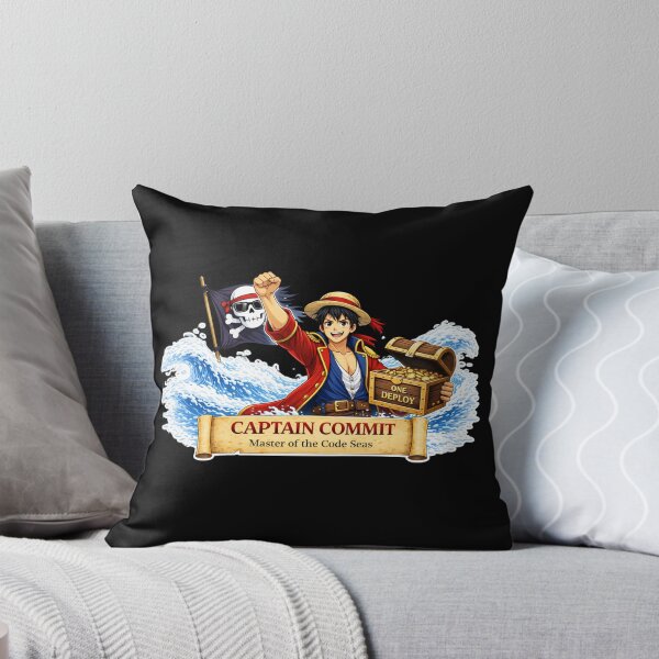 Item preview, Captain Commit – Master of the Code Seas designed and sold by CtrlAltLaugh.