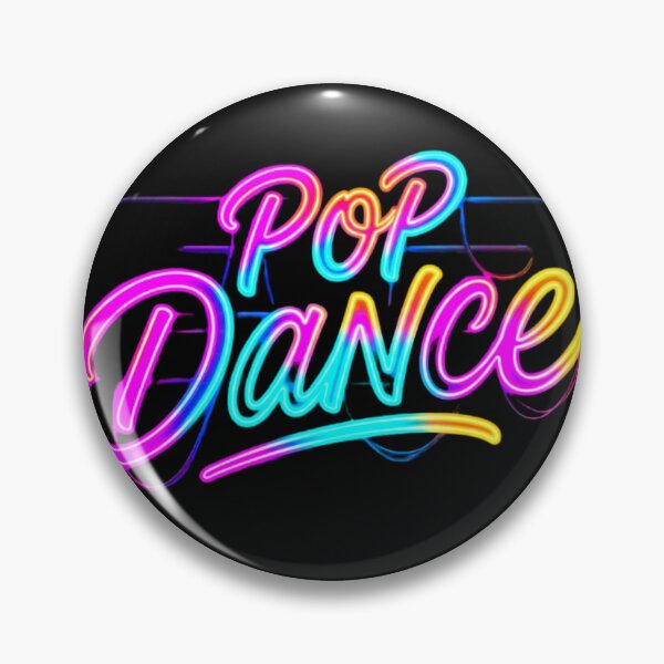 Item preview, Pop Dance Neon Sign Colorful Retro Glow Art designed and sold by ExploreAura Studio.