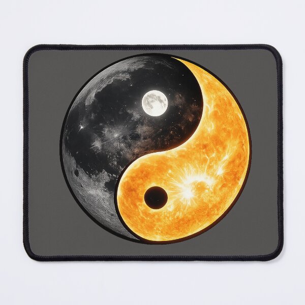 Item preview, Yin Yang, the Moon, and the Sun. designed and sold by FluffyGallery.