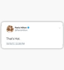 paris hilton tweet Sticker