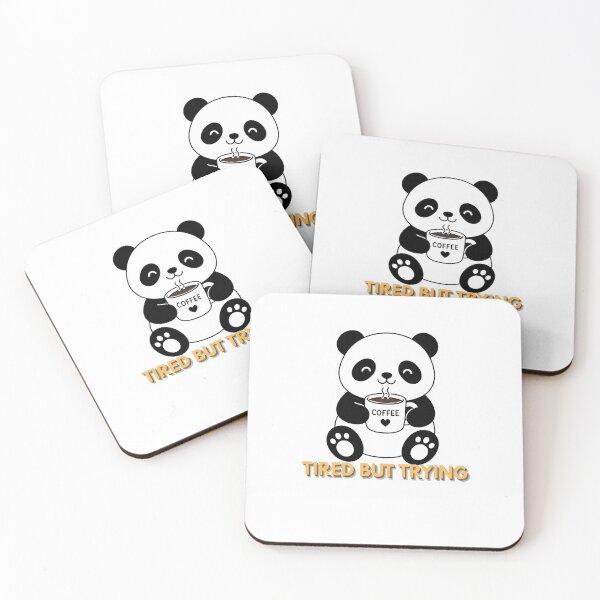 Item preview, Tired but Trying designed and sold by Fun-to-Print.