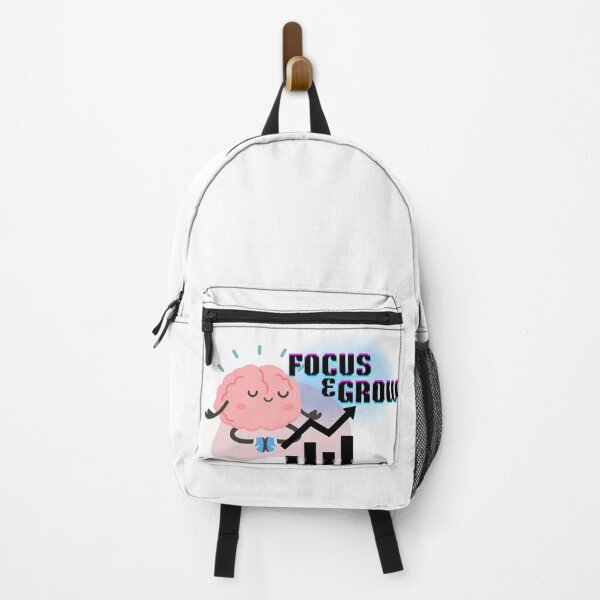 Item preview, Focus and Grow Motivation Design , Productivity Mindset Quote , Self Growth Inspirational Artwork , Student Entrepreneur Gift designed and sold by Palette _Vibes.