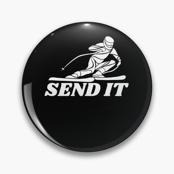 Item preview, Send It - Skiing  designed and sold by Glimorashop.