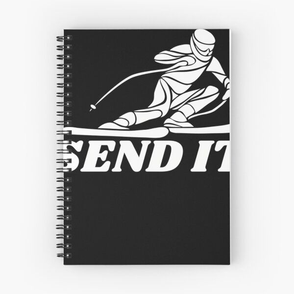 Item preview, Send It - Skiing  designed and sold by Glimorashop.
