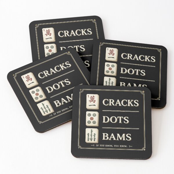 Item preview, Cracks Dots Bams If You Know, Mahjong Moms Queen of Tiles designed and sold by NADIASHOP86.