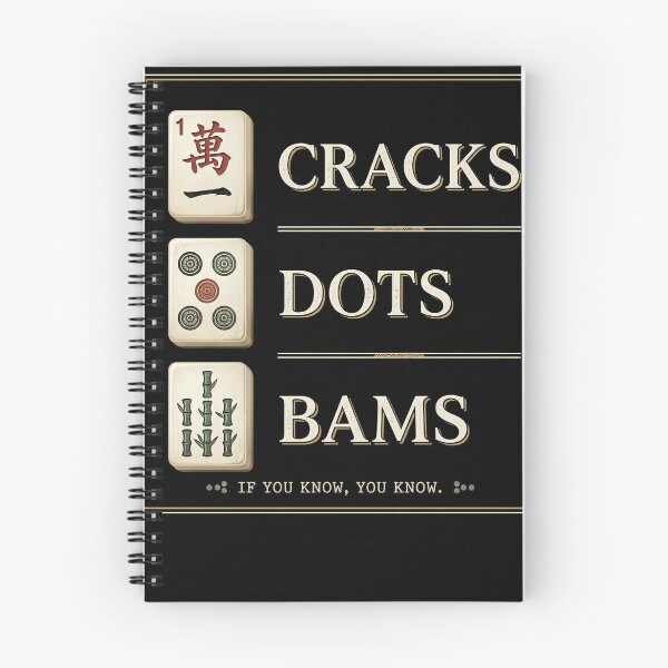Item preview, Cracks Dots Bams If You Know, Mahjong Moms Queen of Tiles designed and sold by NADIASHOP86.