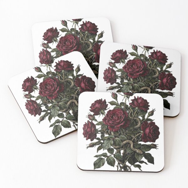 Item preview, Midnight Garden | Dark Academia Oil Painting & Gothic Floral designed and sold by OVERRIDESTUDIOS.