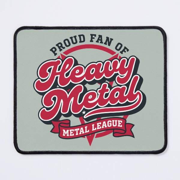 Item preview, Retro Heavy Metal League 3D Vector Lettering Pop Art designed and sold by Cozy-Old-Pub.