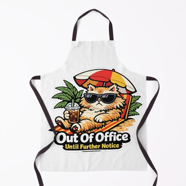 Item preview, Out Of Office Cat Funny Coworker Gift designed and sold by Gentlestate.
