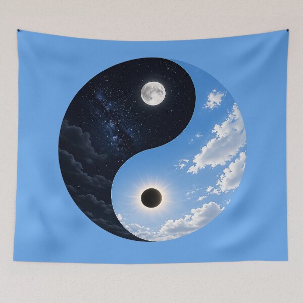 Item preview, Yin and Yang, night and day. designed and sold by FluffyGallery.