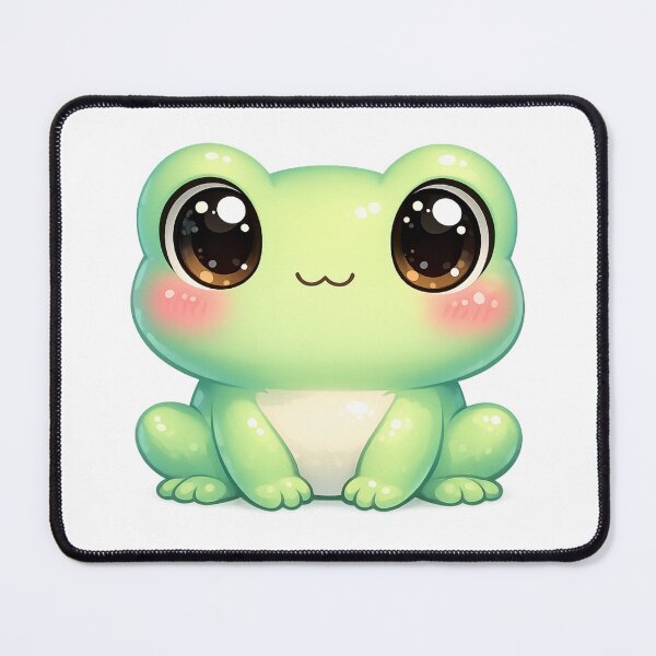 Item preview, Kawaii cartoon frog designed and sold by unique0703.