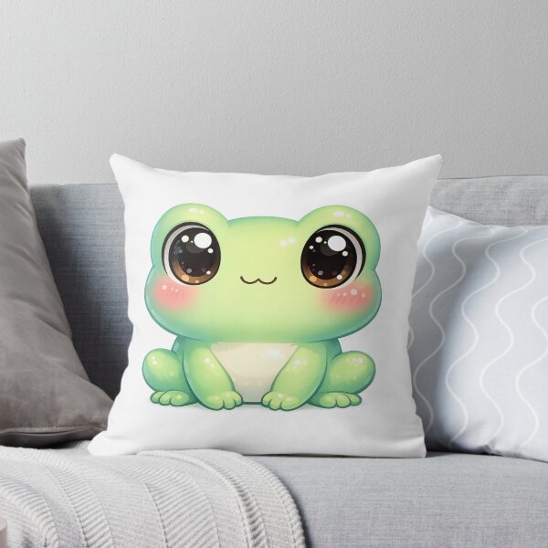 Item preview, Kawaii cartoon frog designed and sold by unique0703.
