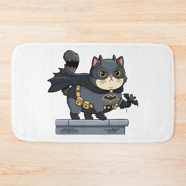 Item preview, Cute Vigilante Cat Hero | Funny Super Cat Cartoon | Dark Kitty Character Design designed and sold by amareshdas008.