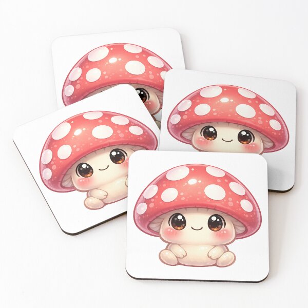Item preview, Kawaii cartoon Mushroom designed and sold by unique0703.