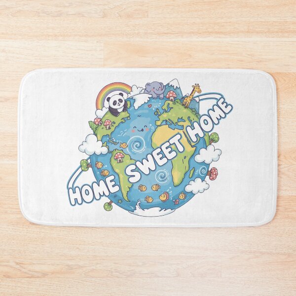 Item preview, Home Sweet Home World Travel Design designed and sold by WeAdventured.