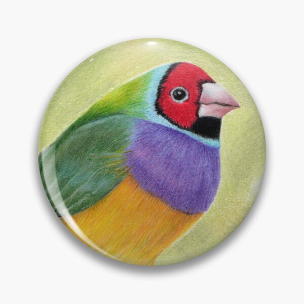 Item preview, Gouldian Finch - Native Australian Bird designed and sold by AussiAllison.