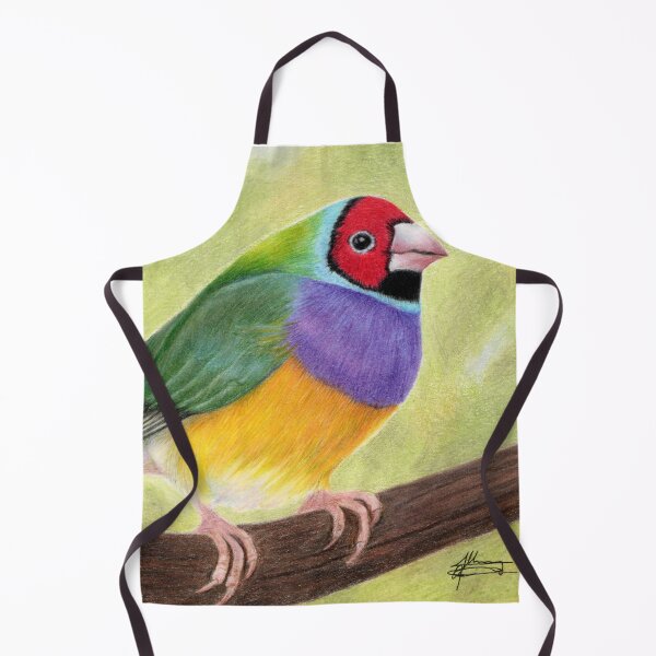 Item preview, Gouldian Finch - Native Australian Bird designed and sold by AussiAllison.