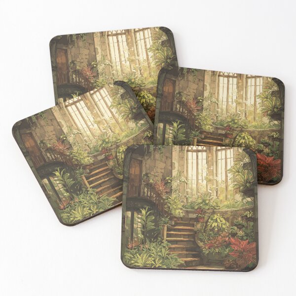 Item preview, The Gothic Botanical Stairwell - Indoor Garden designed and sold by bapupa.