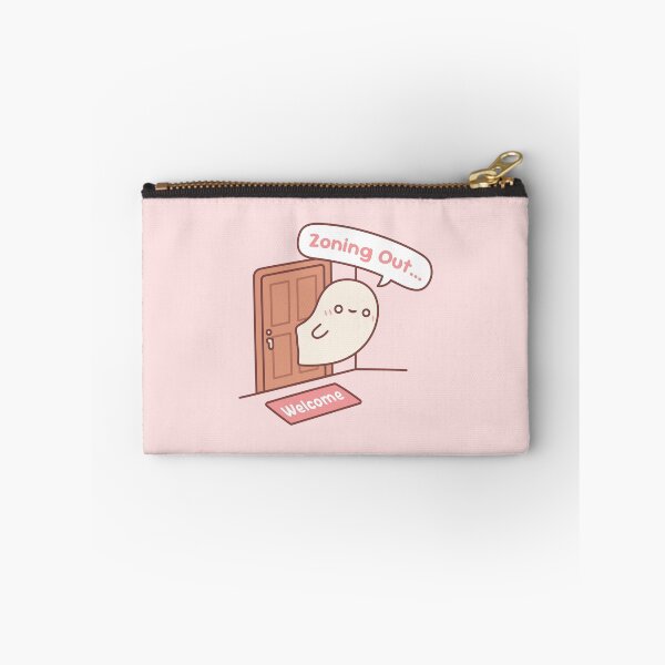 Item preview, Cute Ghost Zoning Out The Door designed and sold by rustydoodle.