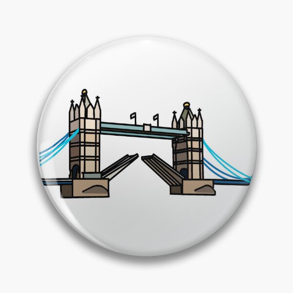 Item preview, Tower Bridge Sticker | Postcards from London Collection designed and sold by BellaDesignCo.