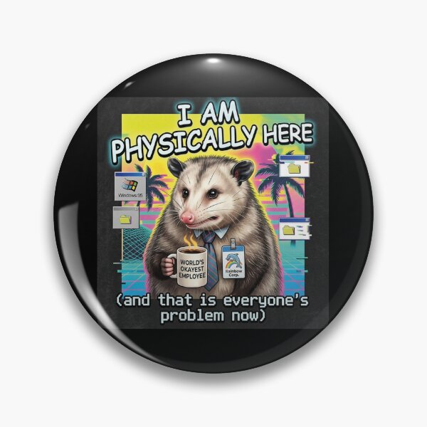 Item preview, The Corporate Possum designed and sold by artblooming03.