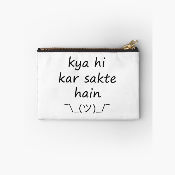 Item preview, Kya Hi Kar Sakte Hain Funny Hindi Quote Shirt | Relatable Desi Humor Meme Design designed and sold by Aedition.