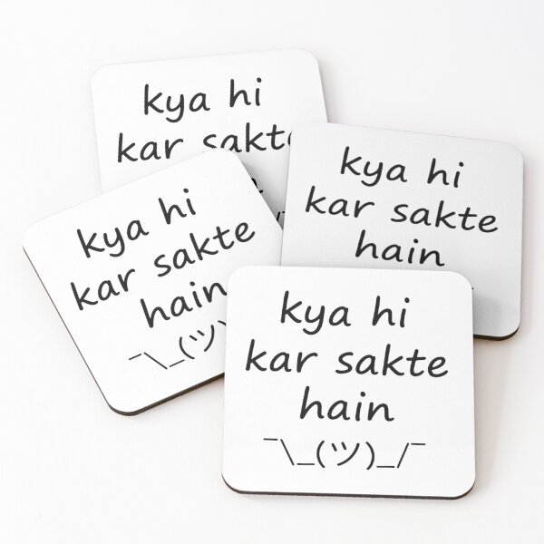 Item preview, Kya Hi Kar Sakte Hain Funny Hindi Quote Shirt | Relatable Desi Humor Meme Design designed and sold by Aedition.