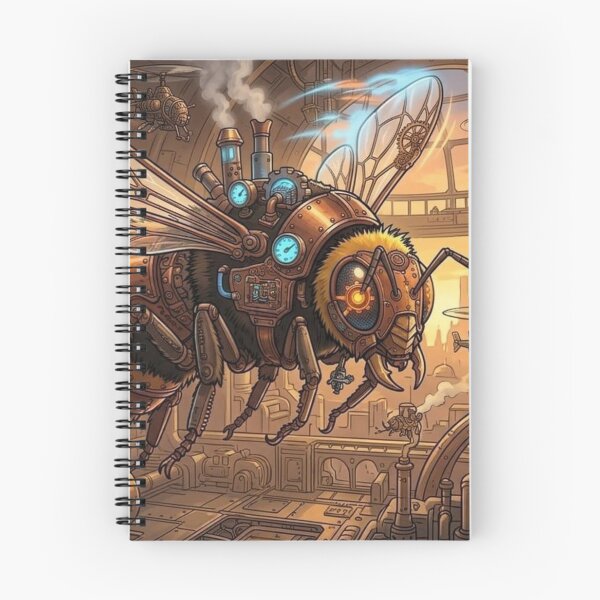 Item preview, Giant Mechanical Steampunk Bumblebee in Industrial Workshop designed and sold by Vyxorea.