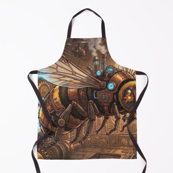 Item preview, Giant Mechanical Steampunk Bumblebee in Industrial Workshop designed and sold by Vyxorea.