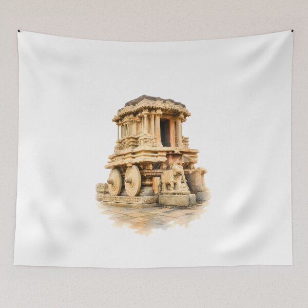 Item preview, Stone Chariot Hampi designed and sold by Sunny806.