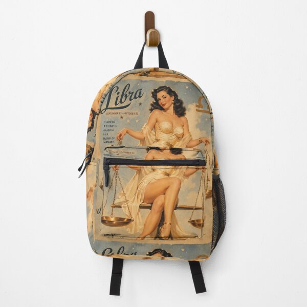 Item preview, ZODIAC PINUP LIBRA Variant designed and sold by PINDROPPA.