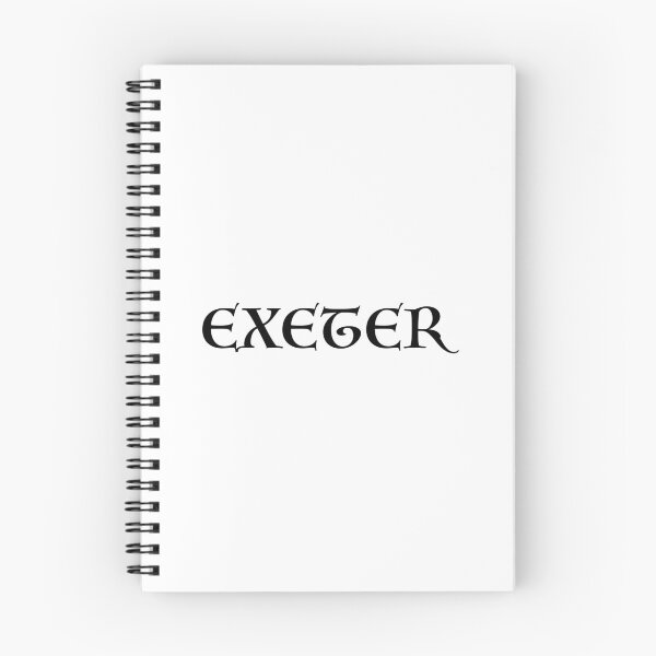 Item preview, Exeter old medieval style text (Black) designed and sold by STUDIO-72.