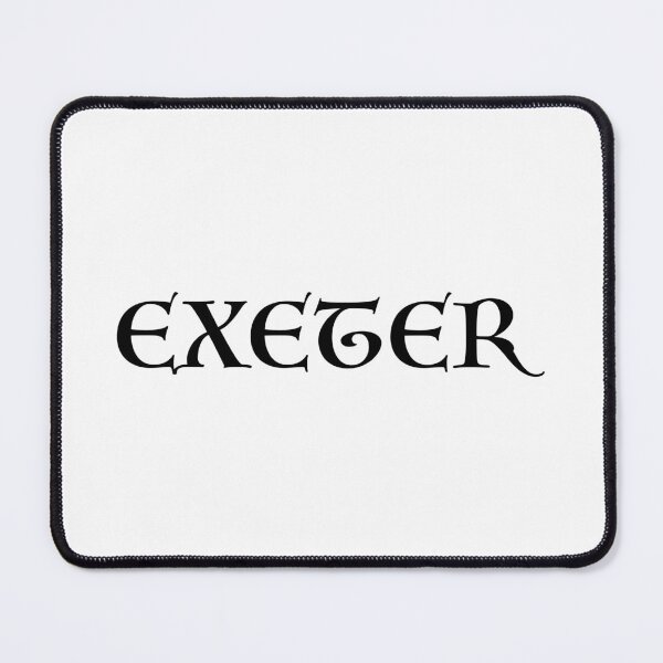 Item preview, Exeter old medieval style text (Black) designed and sold by STUDIO-72.