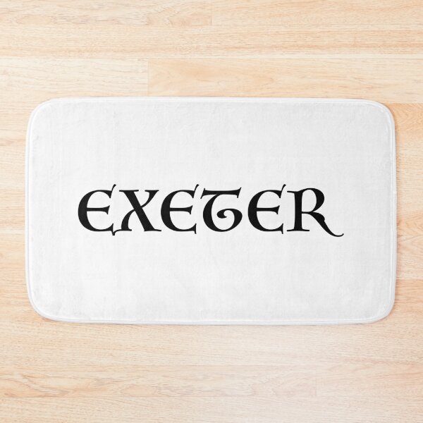 Item preview, Exeter old medieval style text (Black) designed and sold by STUDIO-72.