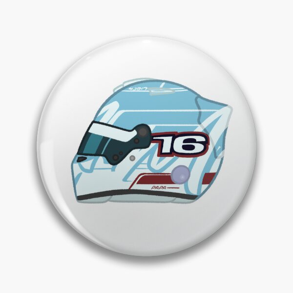 Item preview, Charles Leclerc 2026 Miami Helmet  designed and sold by OriDraws.