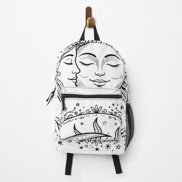 Item preview, Celestial Harmony | Boho Sun and Moon Hand Drawn Line Art designed and sold by OVERRIDESTUDIOS.