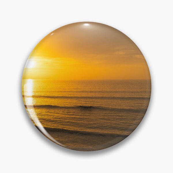 Item preview, Vibrant Sunset Waves at Westward Ho designed and sold by twymanphoto.