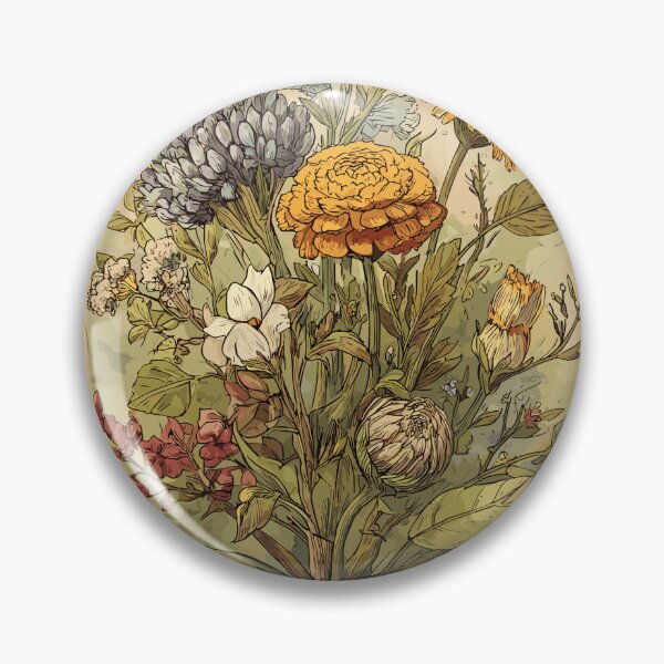 Item preview, Floral Compendium - Medicinal Herbs designed and sold by bapupa.