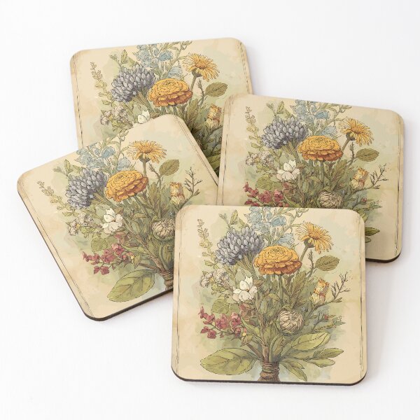 Item preview, Floral Compendium - Medicinal Herbs designed and sold by bapupa.