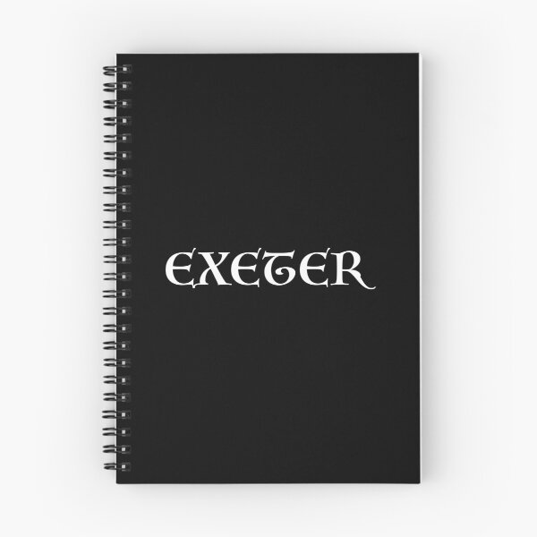 Item preview, Exeter old medieval style text (White) designed and sold by STUDIO-72.