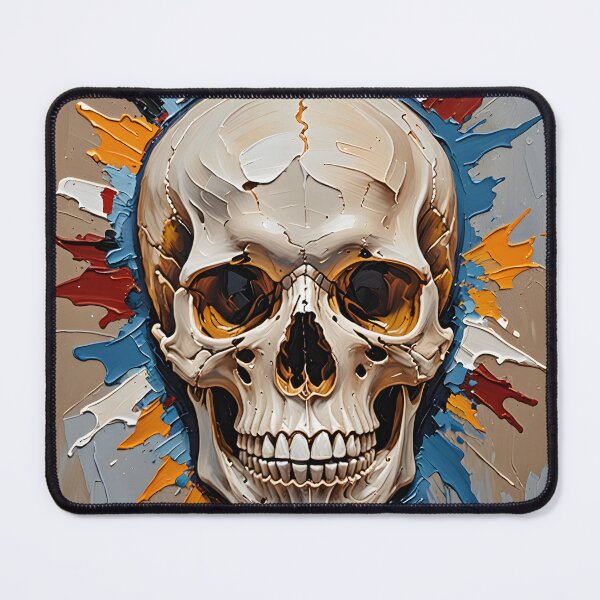 Item preview, Skull Paint Splat designed and sold by Grimwoods & Brimstone.