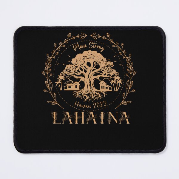 Item preview, Golden Maui Strong, Lahaina Strong Banyan Tree, Maui Fire Relief Hawaii Shoreline, Fire Victim Fundraiser Gold  designed and sold by Anto0fficial.