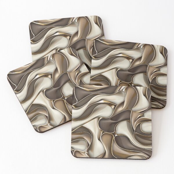 Item preview, Liquid Flow Seamless Abstract Pattern designed and sold by MegaNovaArt.