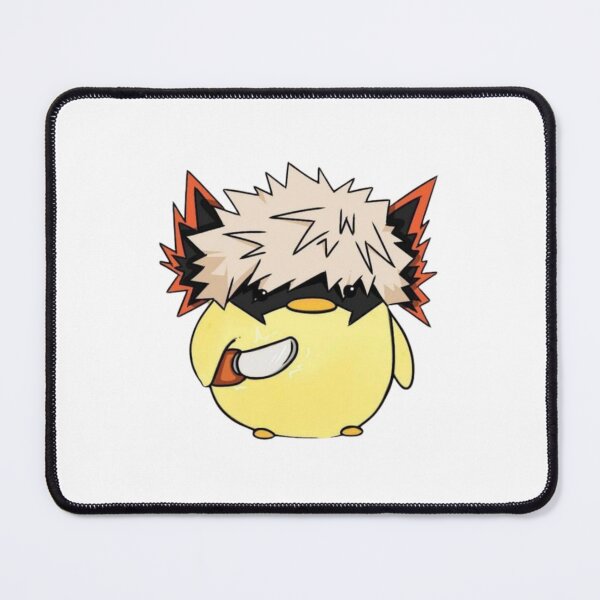 Item preview, Bakugo Duck With Knife Funny Meme designed and sold by The-Lone-Rodent.