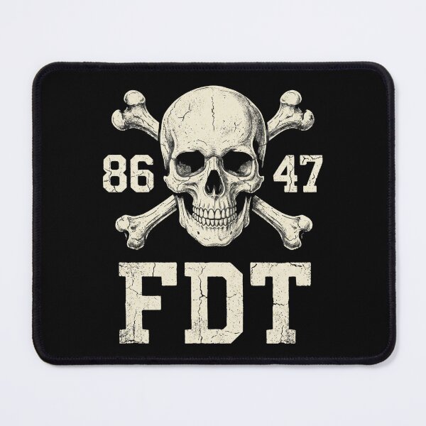 Item preview, FDT 8647 Skull - Resistance Satire designed and sold by dudelinart.